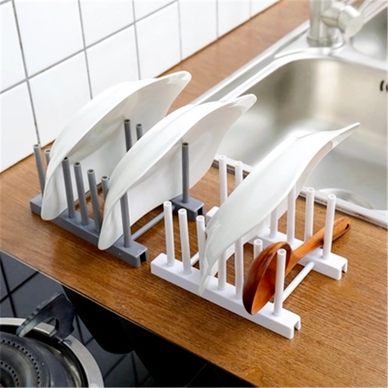Giá Đỡ Hong Khô Ly Tách/Đĩa/Nắp Nồi Ráo Nước Cho Nhà Bếp