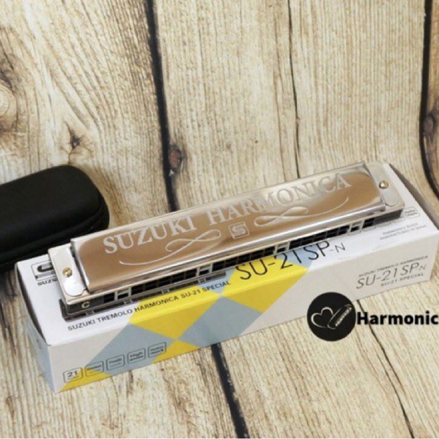 🎶 Kèn Harmonica 21 lỗ 🎵 Suzuki Tremolo Special Su21 - Tone C