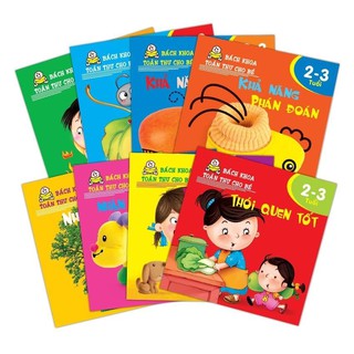 [Sách] Bách khoa toàn thư cho bé 2 - 3 tuổi (Trọn bộ 8 cuốn)