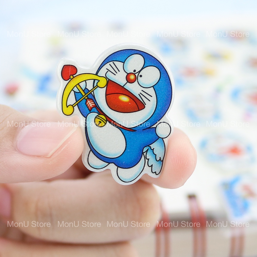 MỘT tấm sticker 3D chống nước nhiều hình DORAEMON DOREMON dễ thương cute MON0021 TooYoo