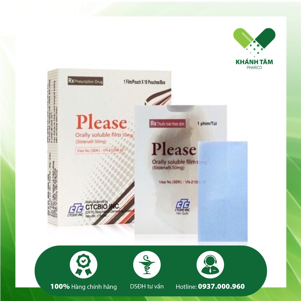 ! Viên/ Phim ngậm sinh lý Hàn Quốc - Please Oral Film