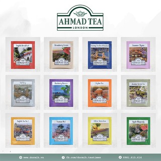[‼️ VỊ MỚI] SET TRÀ Ahmad | Mix 24 vị trà đen & trà xanh
