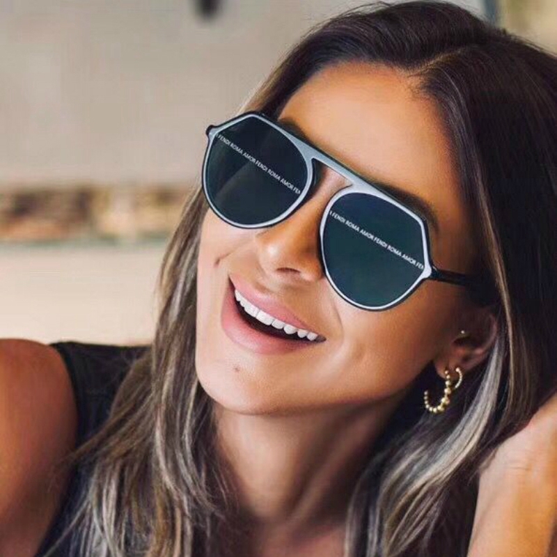 Kính Mát Chống Tia Cực Tím Phong Cách Cổ Điển Unisex