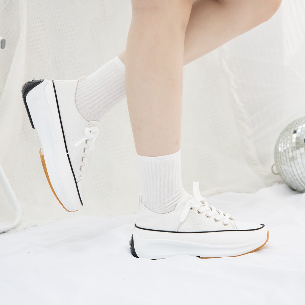 [Mã SKAMFS114M giảm 10% đơn 100K] Giày Thể Thao Nữ thời trang MWC giày sneaker đế cao cá tính siêu HOT NUTT- 0575