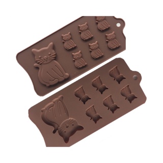 Khuôn Silicone Vĩ Mèo Mèo Con