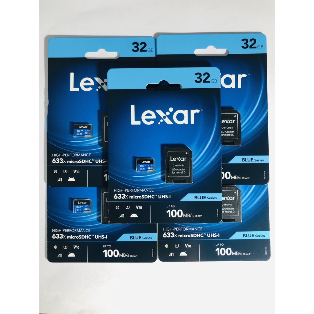 Thẻ nhớ SDHC Lexar Professional 633x dung lượng 128G-64G-32G và Sandic 128G | WebRaoVat - webraovat.net.vn