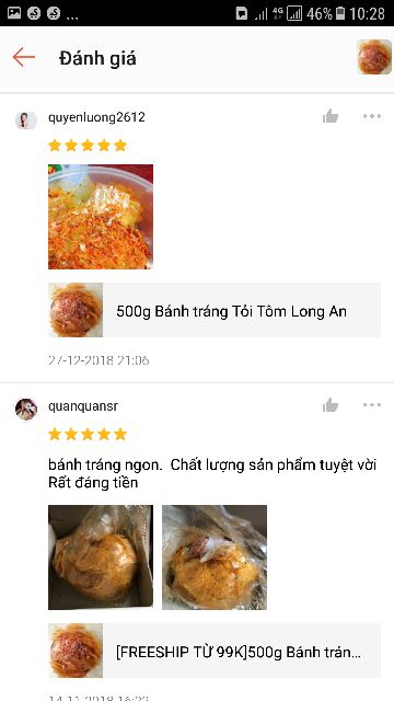 1KG BÁNH TRÁNG TỎI/TỎI TÔM LONG AN