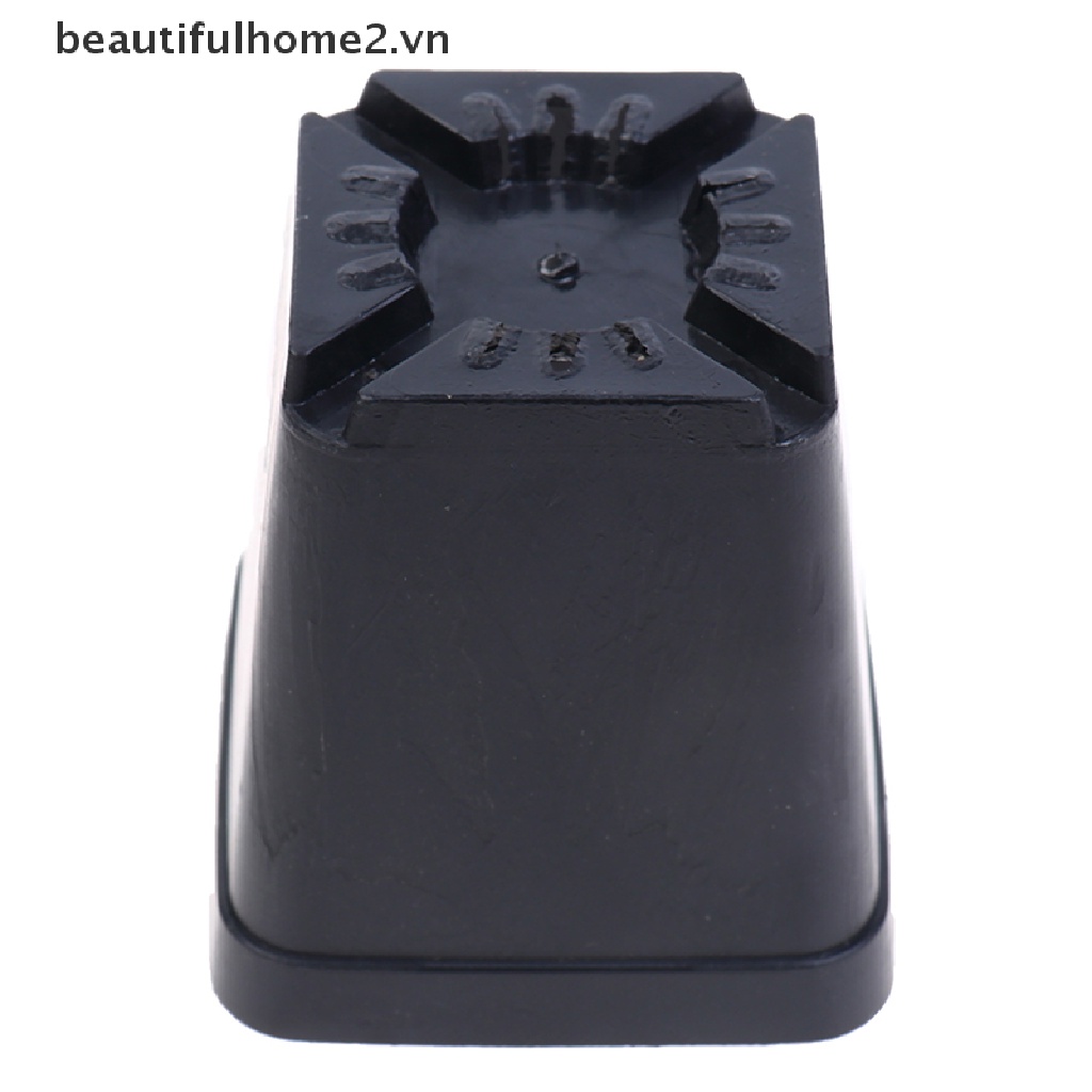 Set 10 chậu trồng cây bằng nhựa hình vuông màu đen