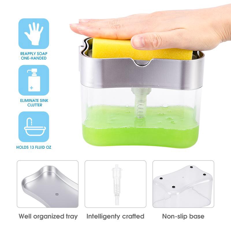 Bình đựng xà phòng 2 trong 1 tiện dụng chất lượng cao