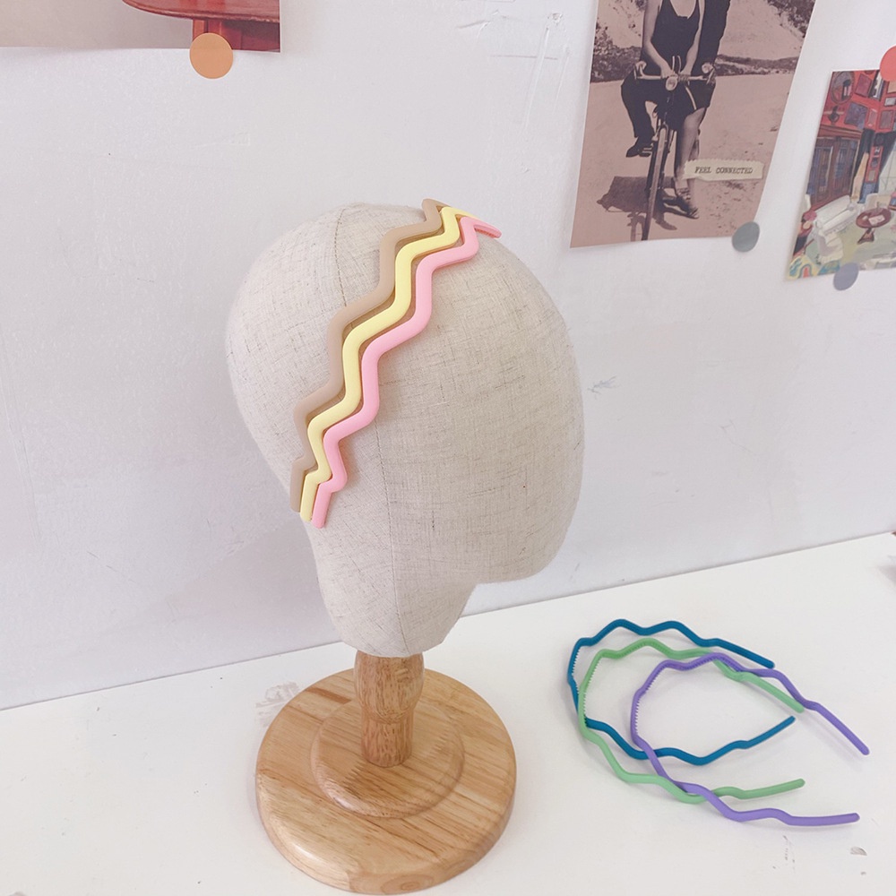 Băng đô cài tóc chống trượt thiết kế đơn giản phong cách hàn quốc xinh xắn cho nữ