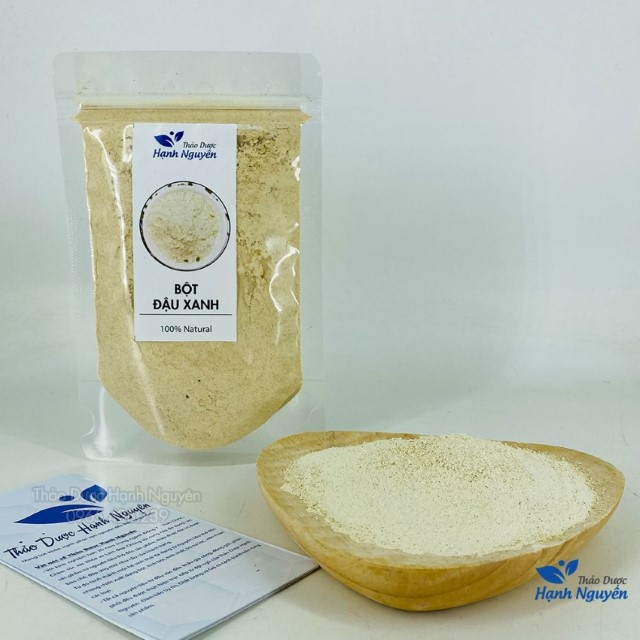 Bột Đậu Xanh 1kg (Có hút chân không) - Đậu Xanh Đã Rang Thơm