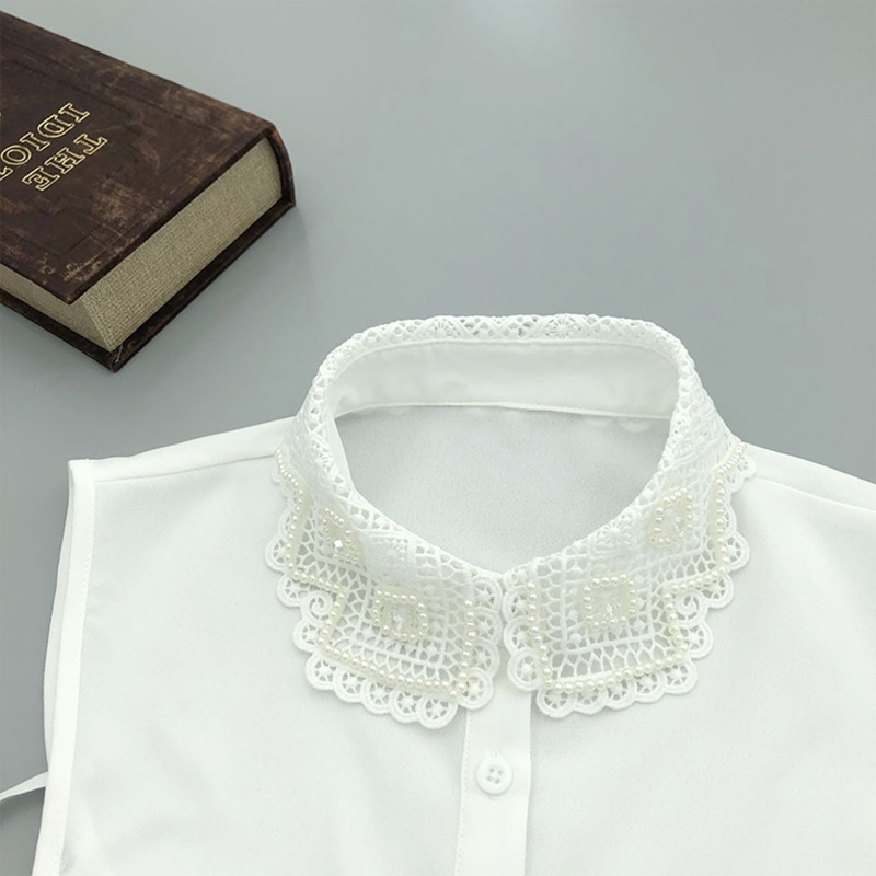 Cổ Áo Rời Rời Cổ Bẻ Giả Áo Sơ Mi Thời Trang Cho Nữ