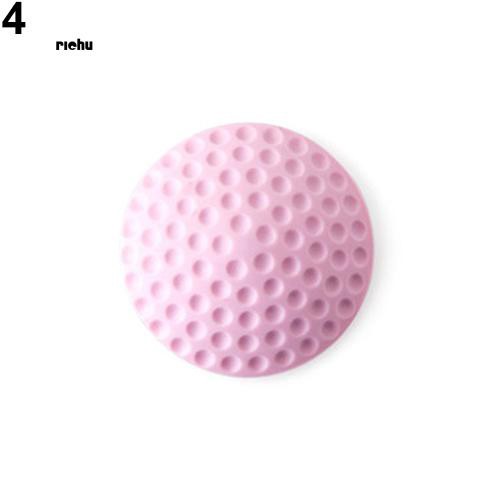 Miếng dán tường chặn cửa chống va đập dáng tròn bằng cao su có thể tháo rời