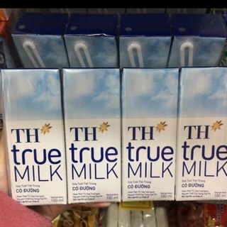 Sữa tươi TH true milk vỉ 180ml