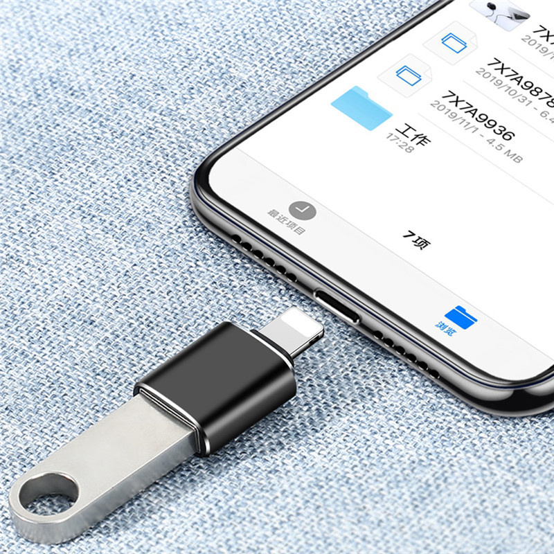 Đầu Chuyển Đổi Nsl Lightning Sang Usb Otg Camera Usb 3.0 Cho Iphone | BigBuy360 - bigbuy360.vn