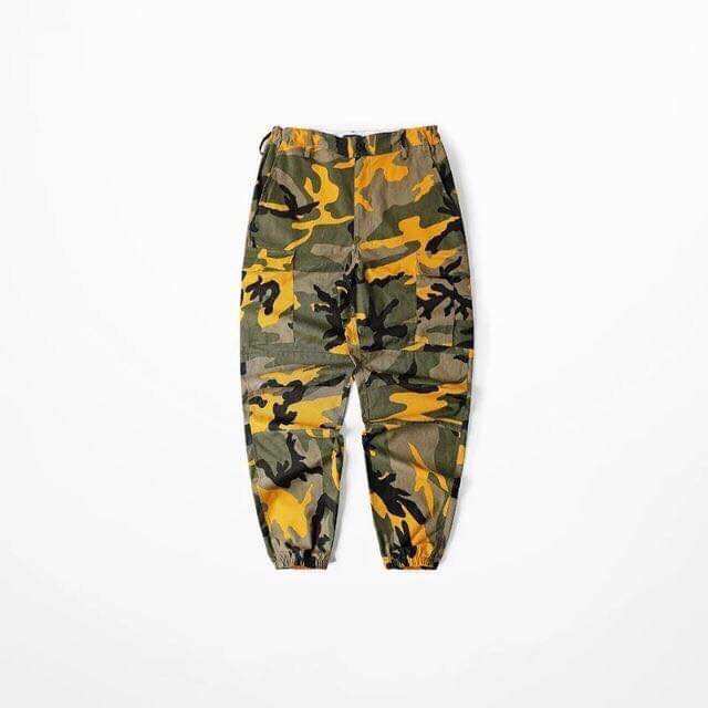 Quần jogger camo