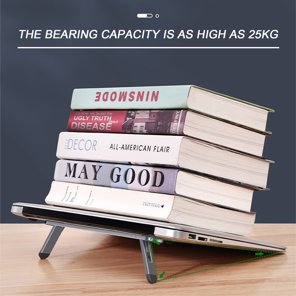 Giá Đỡ Tản Nhiệt Bằng Hợp Kim Nhôm Cho Laptop