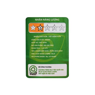 Nồi cơm điện Midea MR-GM10SA (1.0 Lít)