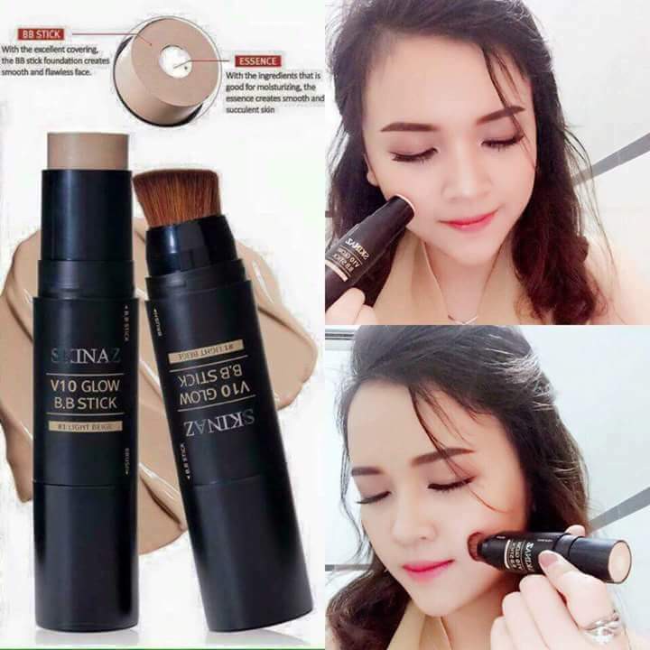 Kem nền dạng thỏi V10 Glow B.B Stick Skinaz | BigBuy360 - bigbuy360.vn