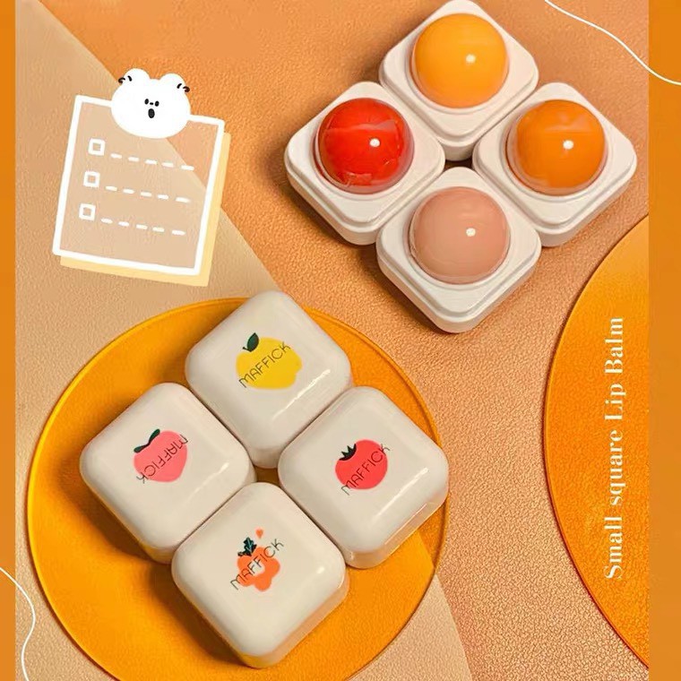 Son dưỡng DIXI hũ mật ong Little Honey Pot Lip Balm MAFFICK thực vật hoa quả dưỡng ẩm MAFI23 DIXI01