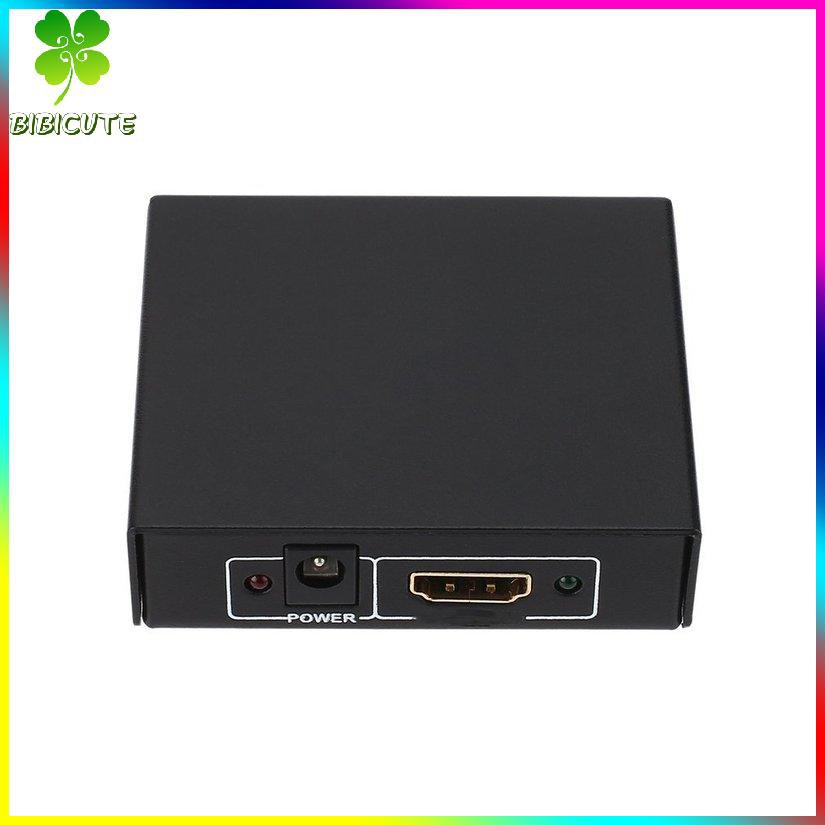 [Fast delivery]4K 1×2 HDMI-compatible Splitter Amplifier Repeater 3D 1080p 1 IN 2 OUT Hub