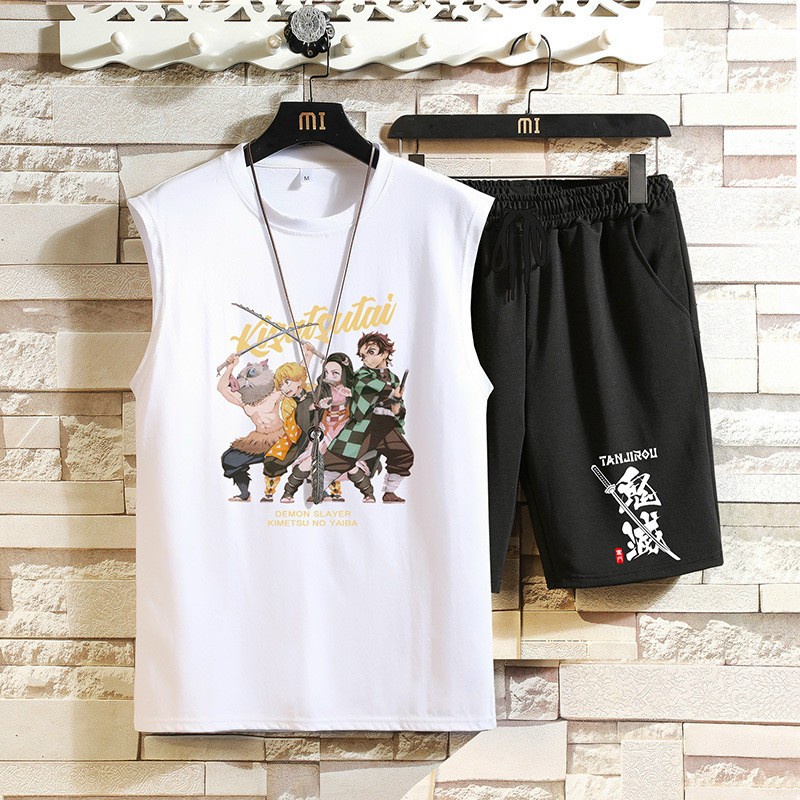 Bộ Bóng Rổ Nam Nữ , Đồ Thể Thao Chất Thun Lưới Mè co dãn 4 chiều , set tập gym sát nách 3 BA LỖ dáng rộng phong cách