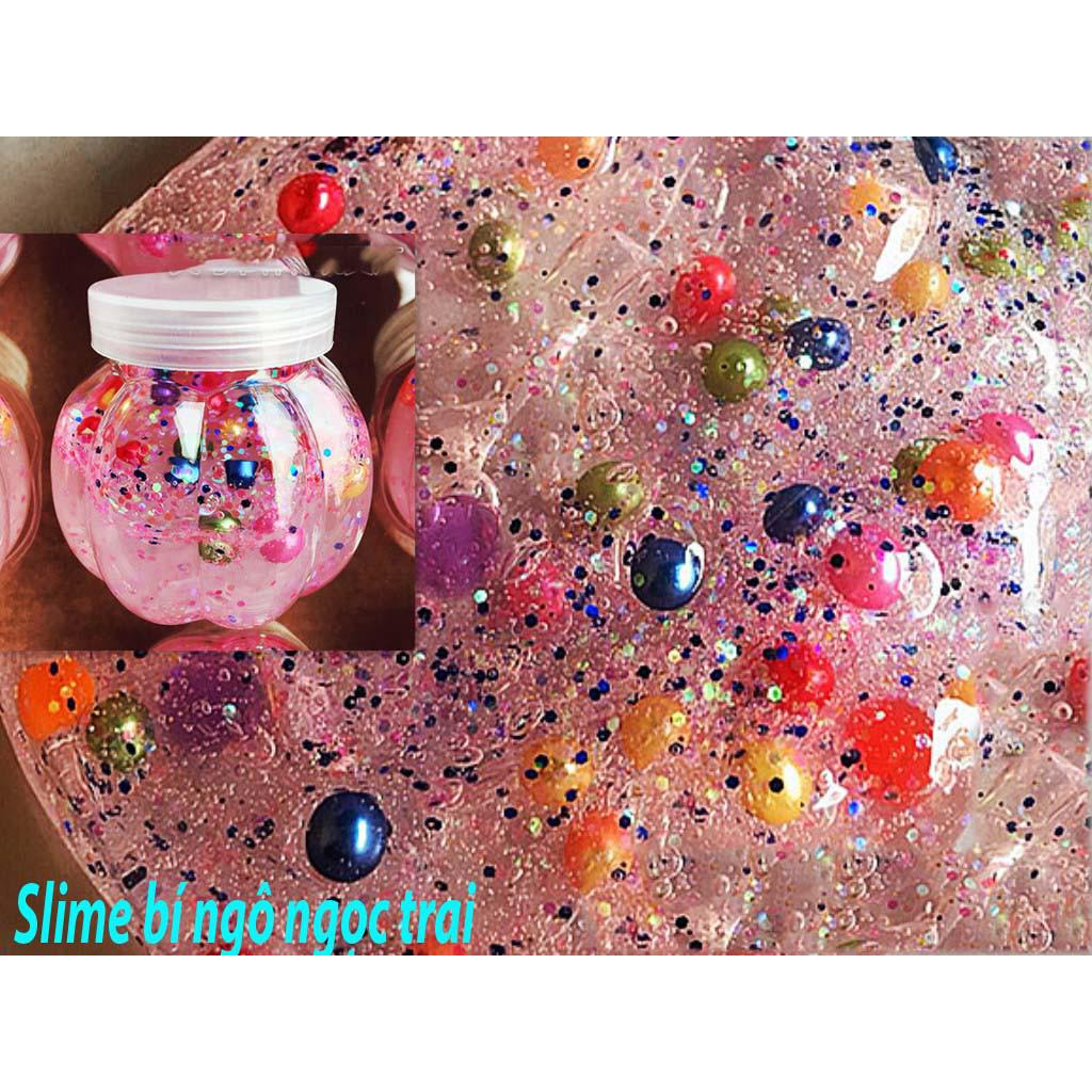 Bán -Slime chất nhờn ma quái  BÍ NGÔ NGỌC TRAI mochi đẹp t184