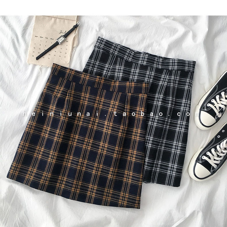 Chân Váy Nữ Ca Rô Lưng Cao Thời Trang Hàn Quốc | BigBuy360 - bigbuy360.vn