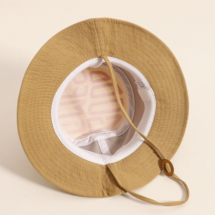 Mũ Tai Bèo Rộng Vành Chống Nắng In Chữ Phong Cách Hàn Quốc Mới Cho Bé