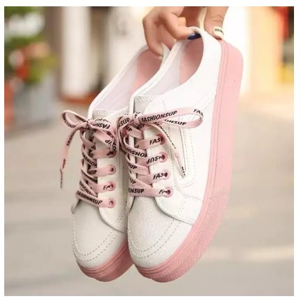 [Mã FAXANH245 giảm 10K đơn 50K] giày sục nữ thể thao FS Dây Có Chữ siêu đẹp Tại shop Giaydeponlinehn