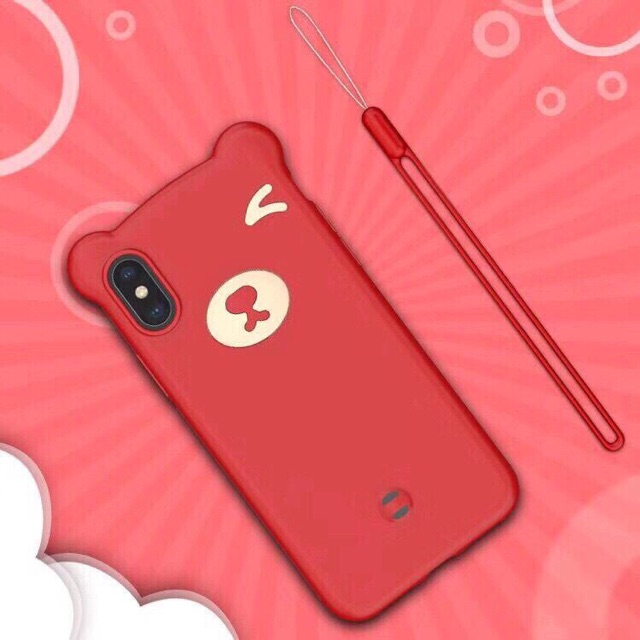 Ốp tai gấu silicon ip12/ip12pro/ip12 pro max
