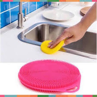 MIẾNG RỬA BÁT SILICON CÓ QUAI TREO