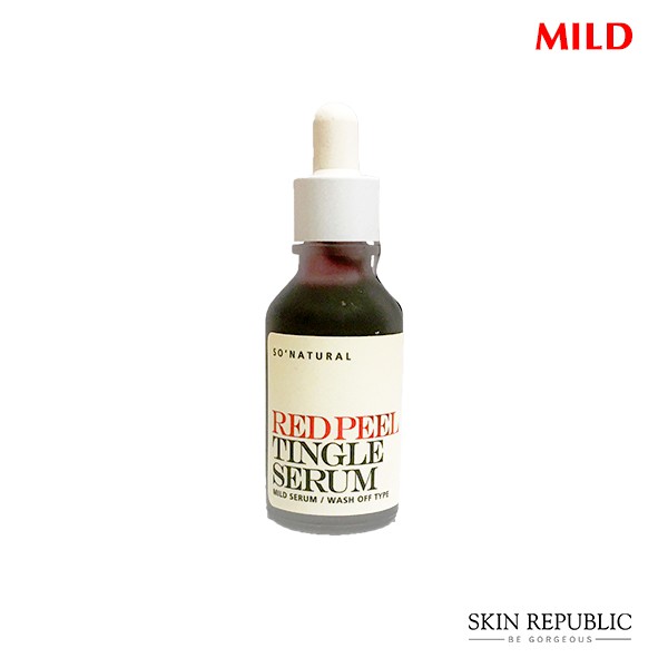 RED PEEL TINGLE SERUM 35ML (MILD) SO'NATURAL HÀN QUỐC