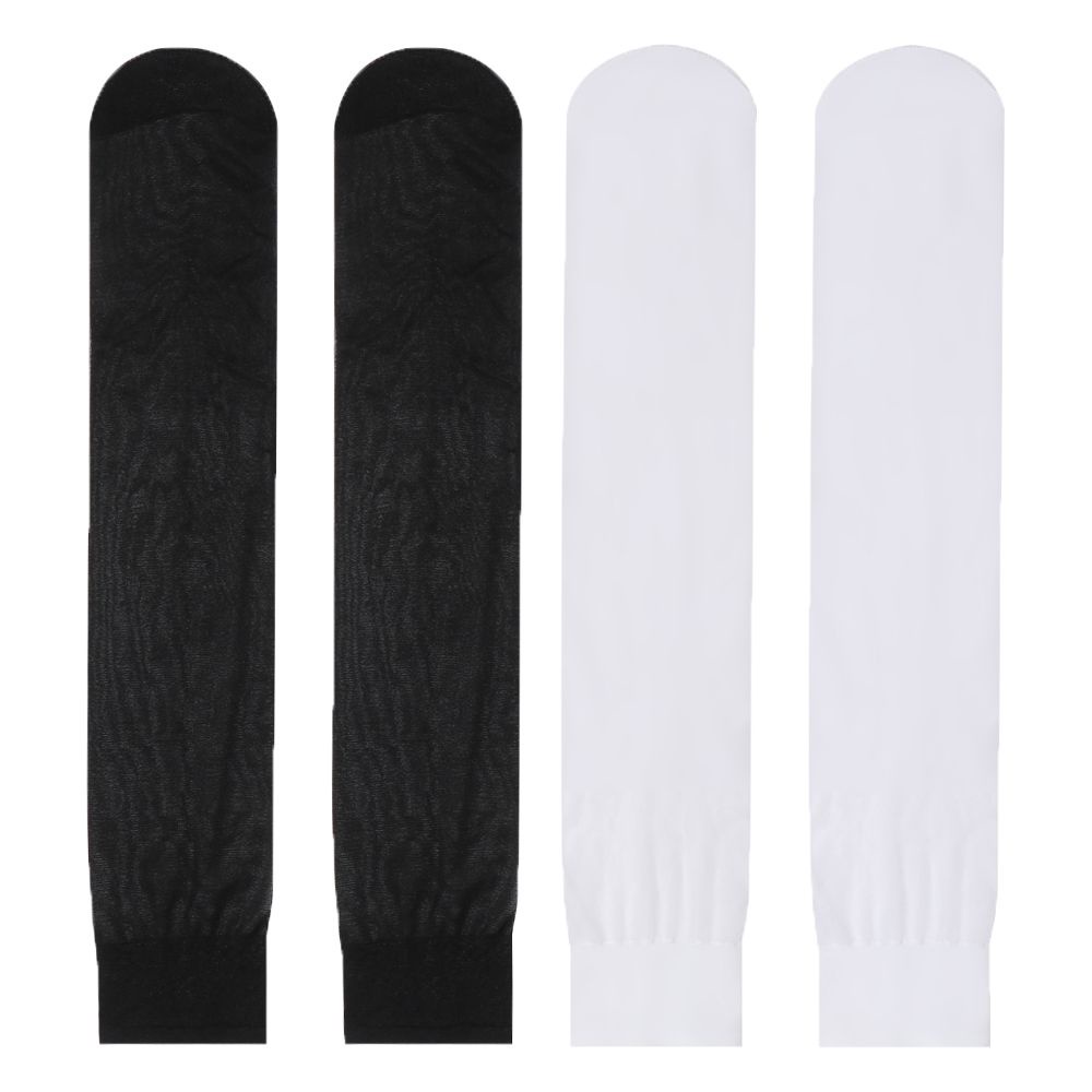 2 Đôi vớ dài qua gối co giãn tùy chọn màu sắc gợi cảm chất lượng cao dành cho nữ