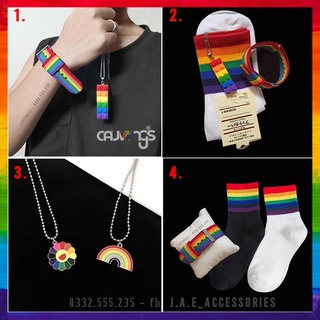 Tất cầu vồng rainbow chất len xịn , co giãn thoải mái, không mất phom