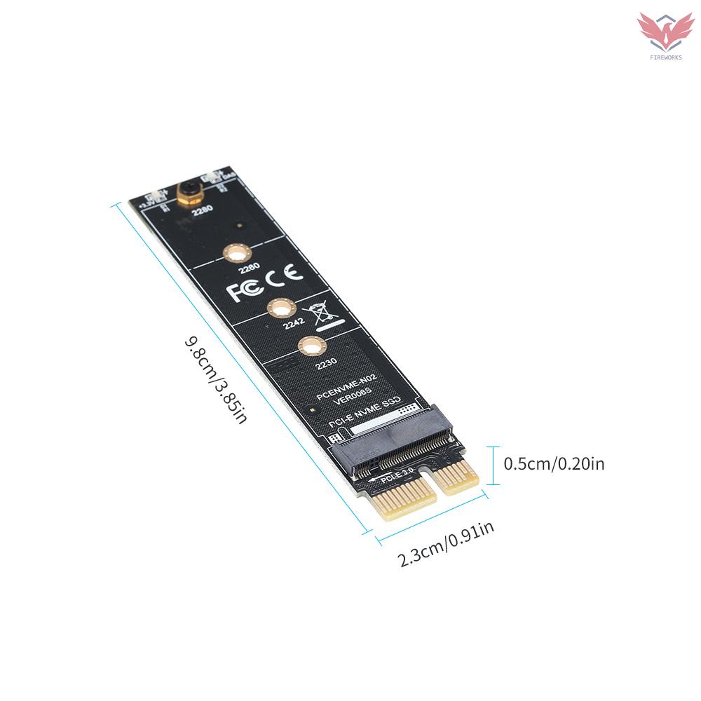 Fir PCI-E to NVME M.2 Adapter Card SSD Card Reader Support 2230/2242/2260/2280