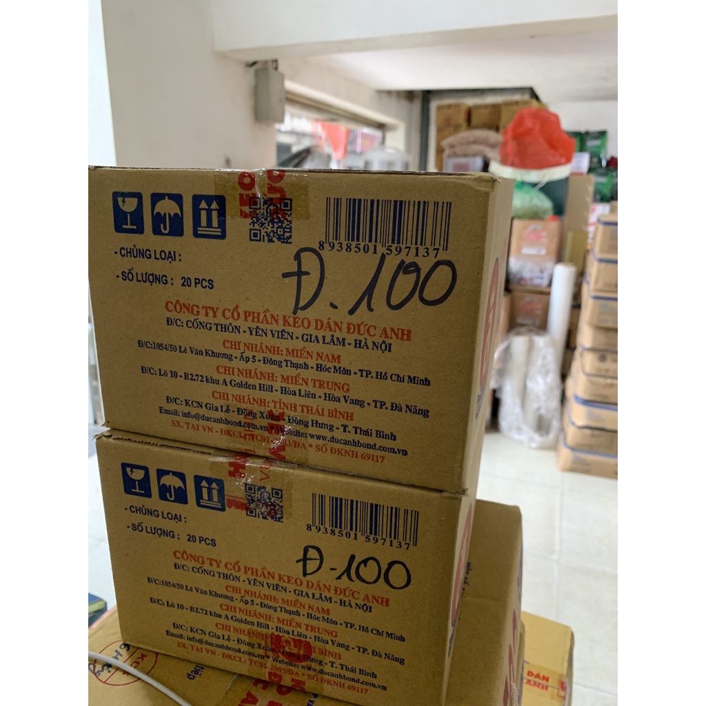 Keo 502 chuyên dụng hiệu con voi VT-100  20 chai / hộp