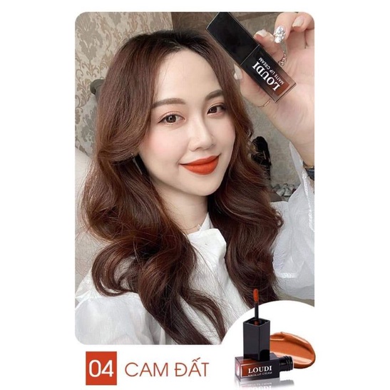 SON KEM LOUDI (CAM ĐẤT) 8 MÀU SON