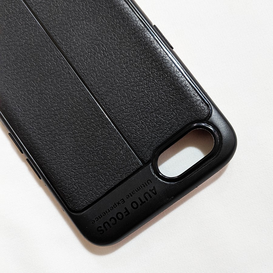Bộ ốp lưng giả da và kính cường lực Oppo A1K