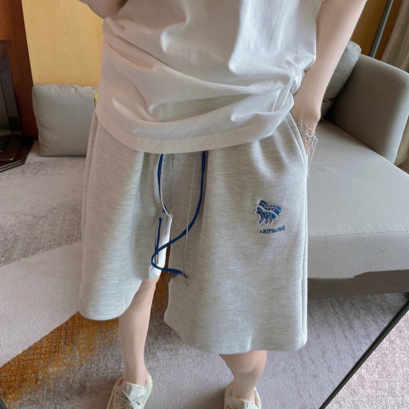 Quần đùi short unisex nam nữ M7(02) from rộng phong cách trẻ trung năng động ảnh thực tế