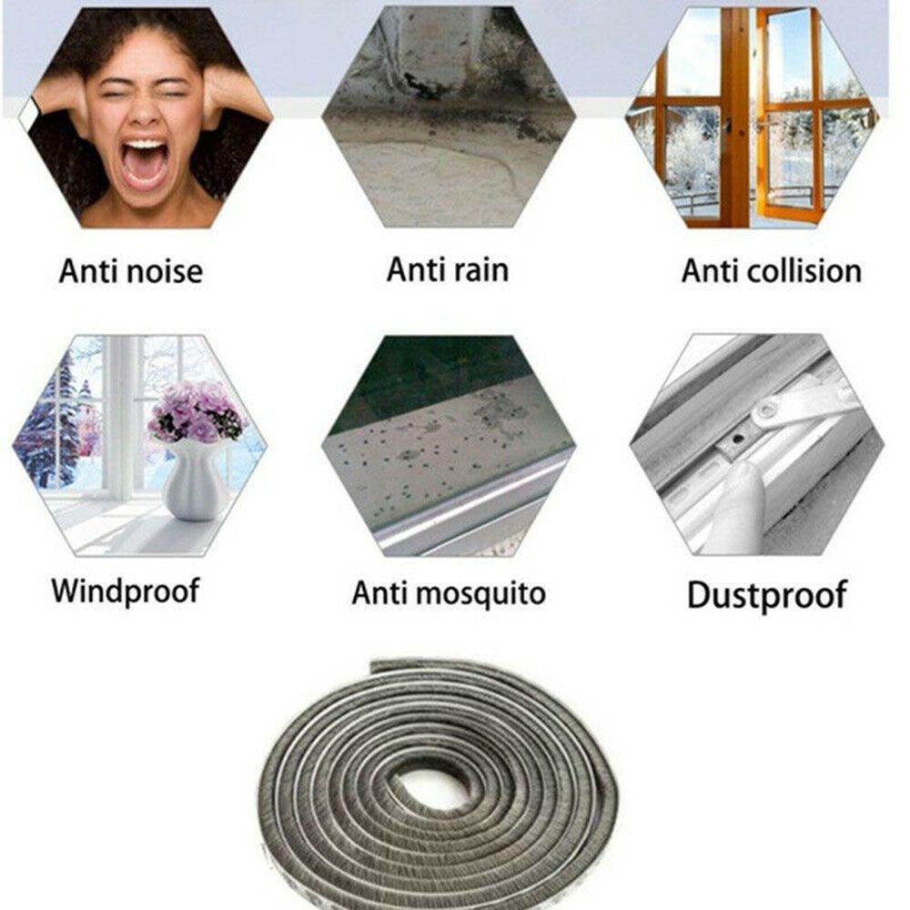 Cuộn Dây Dán Viền Cửa Tự Dính Chống Mưa Dài 5m Tiện Dụng