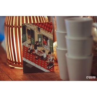 Thiệp postcard Bình Dị Hà Nội - Trà đá