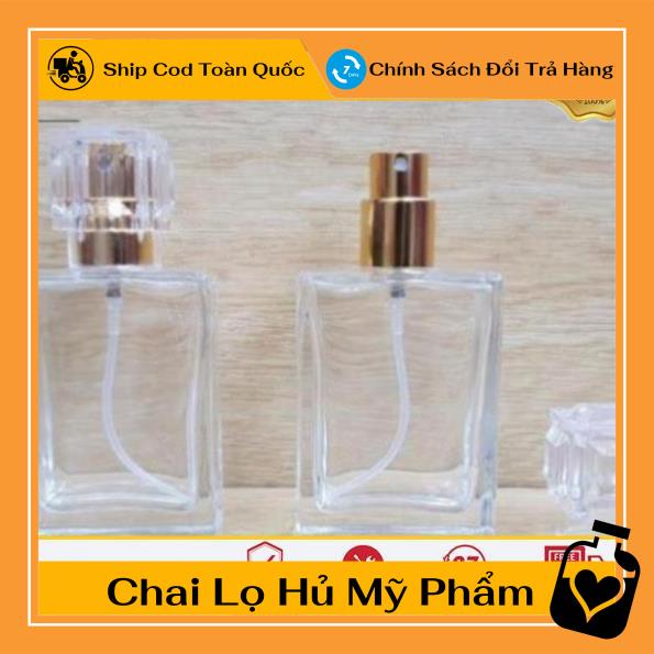 Lọ Chiết Nước Hoa ❤ TOP GIÁ RẺ ❤ Lọ chiết nước hoa 30ml Nút Lục Giác đựng dầu thơm , phụ kiện du lịch