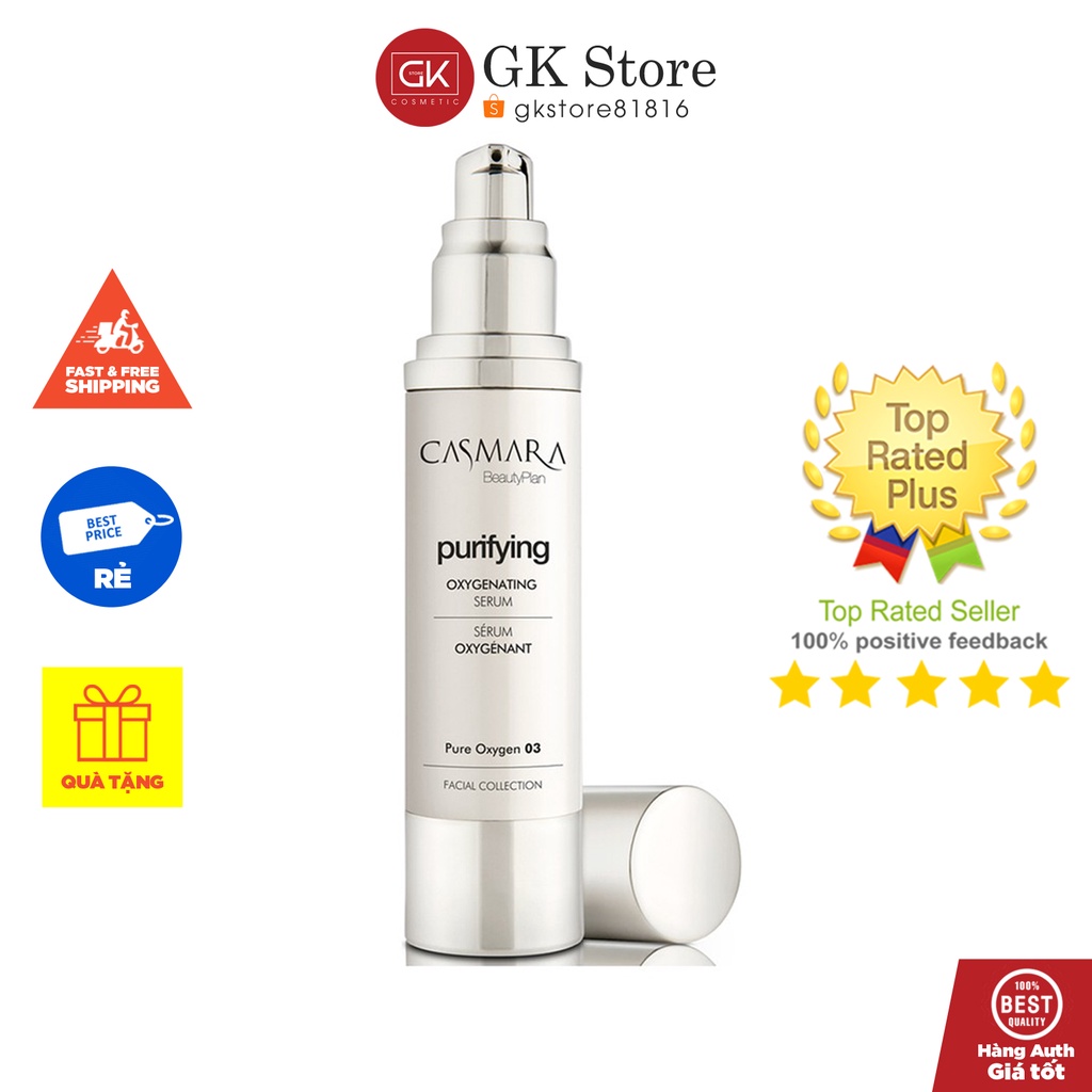 Serum Cung Cấp Oxy Tươi - Casmara Purifying Oxygenating - 50ml