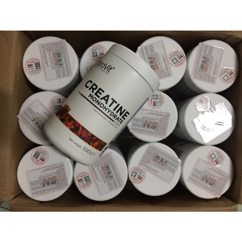 Thực Phẩm Bổ Sung Tăng Sức Mạnh OstroVit Creatine Monohydrate 500g