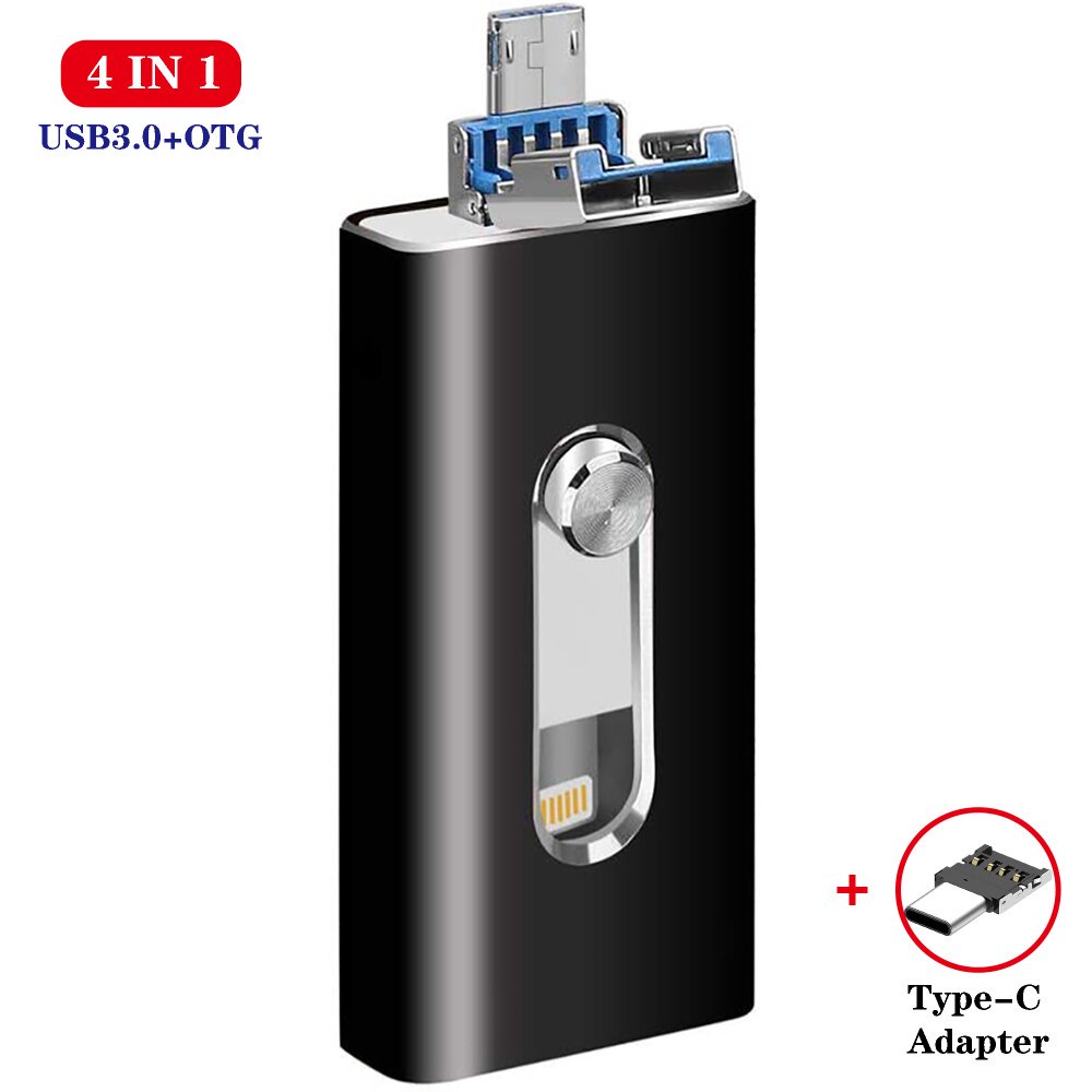 Usb Otg 4 Trong 1 512gb Cho Iphone | BigBuy360 - bigbuy360.vn