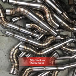 Khúc cong, co nối, cổ cong cổ hai khúc inox 304