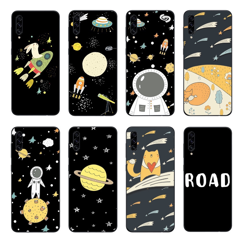【Ready Stock】Meizu 16S Pro/16XS/16X/Meilan Pro 6/MX6 Silicone Soft TPU Case Cartoon Space Astronaut Back Cover Shockproof Casing