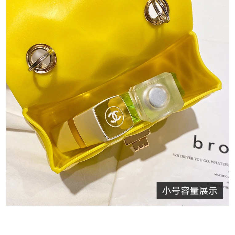 Túi Đeo Chéo Nữ Mini Quai Hạt Ngọc Cực Cute - Chất Liệu Silicon Siêu Bền PH029