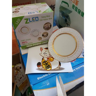 combo bóng led âm trần 7w 3 màu